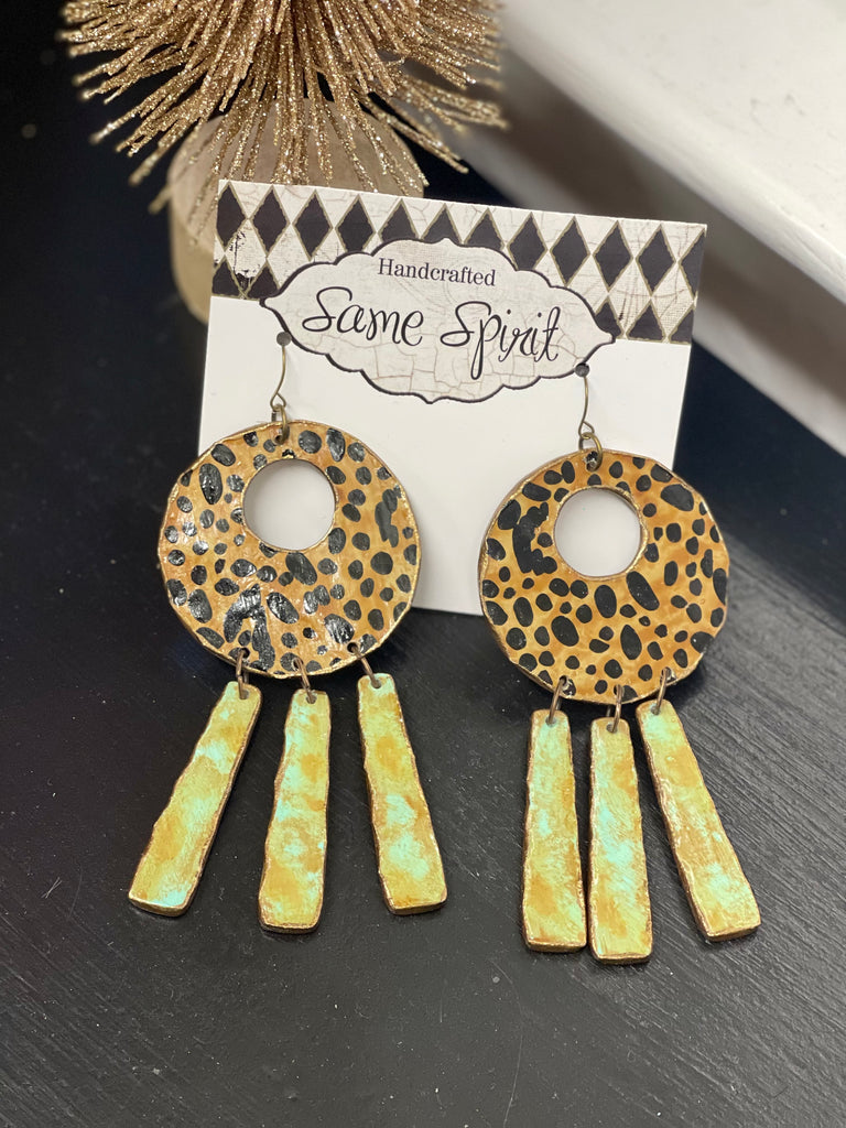 Cheetah All Around Earrings