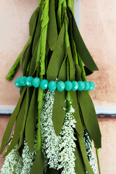 Mint Beaded Bracelet